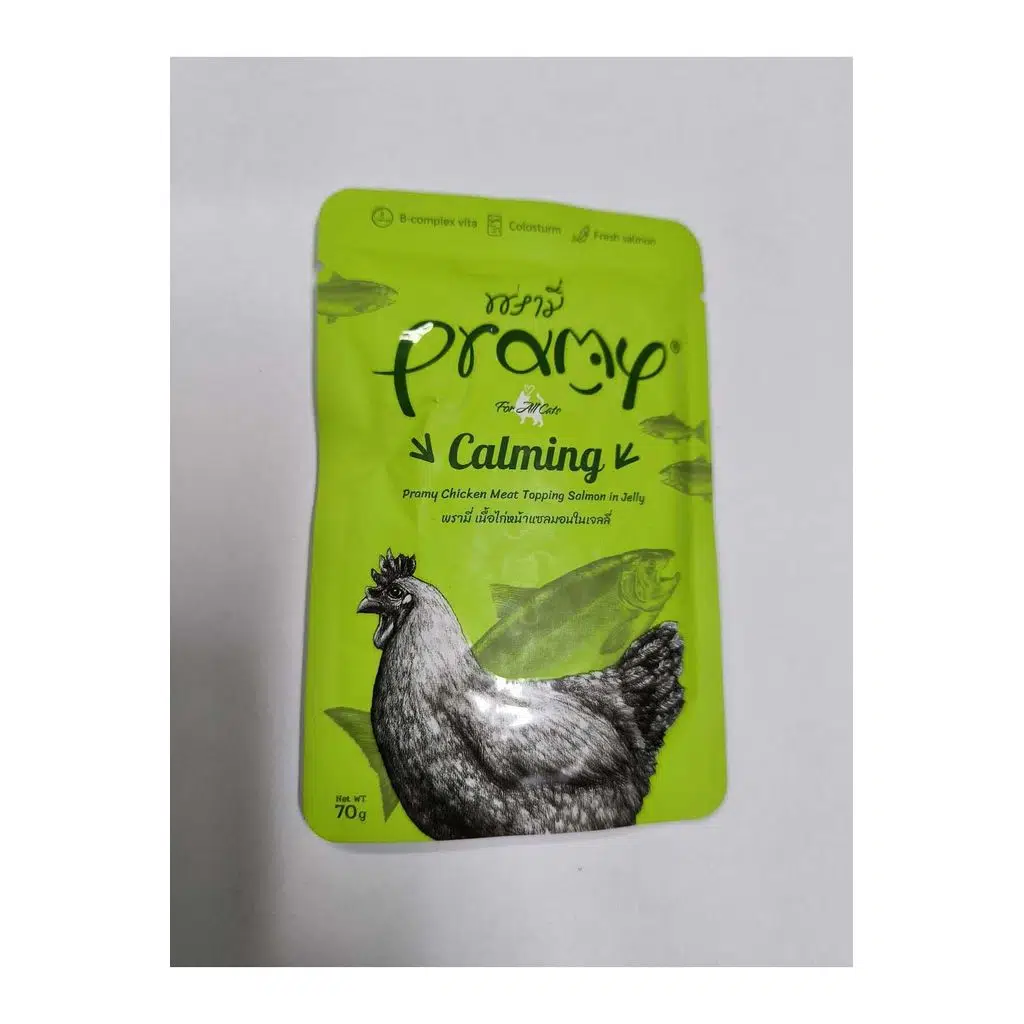 Pramy Jöle Somonlu Tavuklu Kedi Konservesi70gr