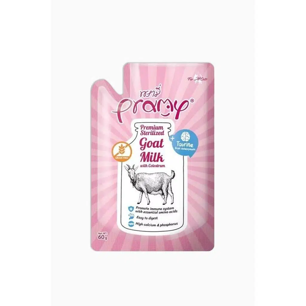 Pramy Yavru Kediler İçin Kolestrum ve Taurinli Keçi Sütü 60 gr