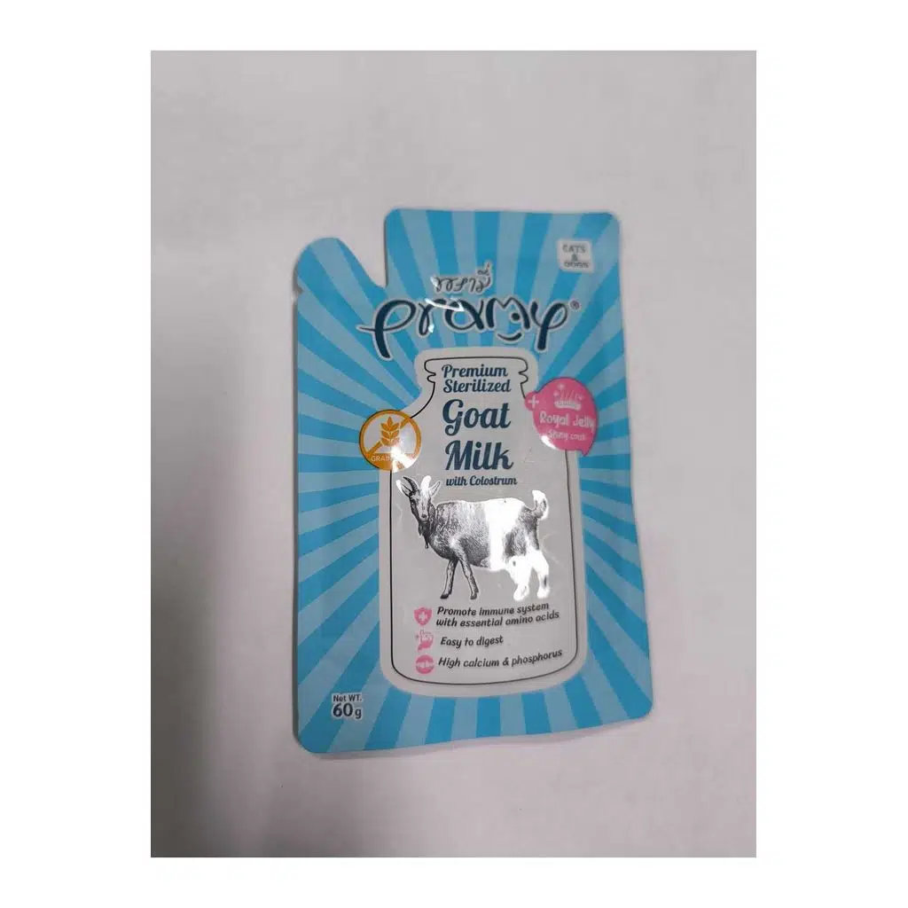 Pramy Yavru Kediler Kolestrum ve Arı Sütlü Keçi Sütü 60 gr