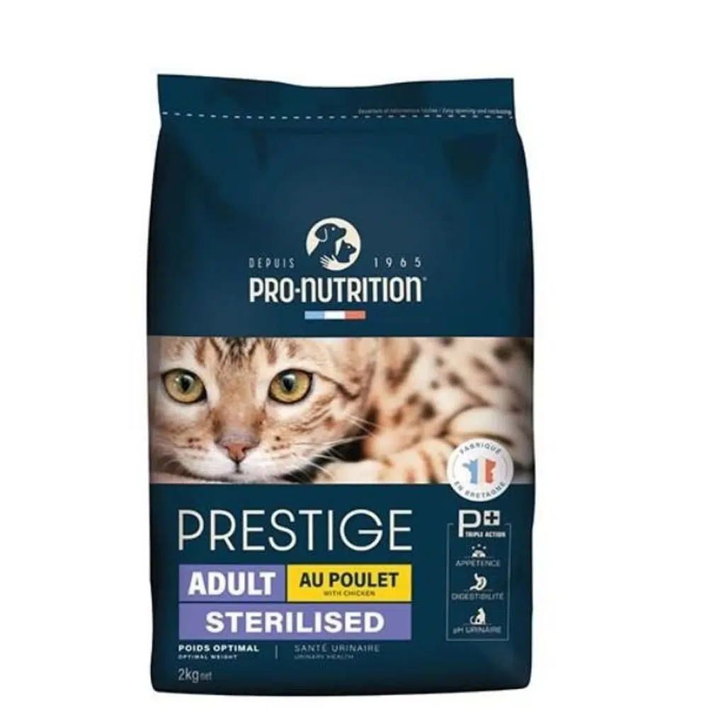 Pro Nutrition Cat Prestige Adult Sterilised Tavuklu Kedi Maması 2Kg