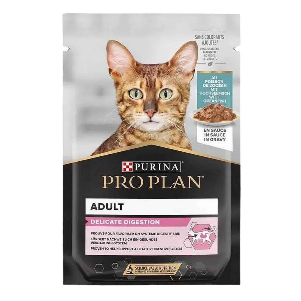 Pro Plan Delicate Okyanus Balıklı Pouch Kedi Konservesi 85gr