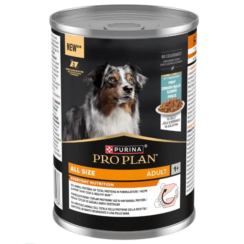 Pro Plan Jöle İçinde Balıklı Yetişkin Köpek Konservesi 400gr