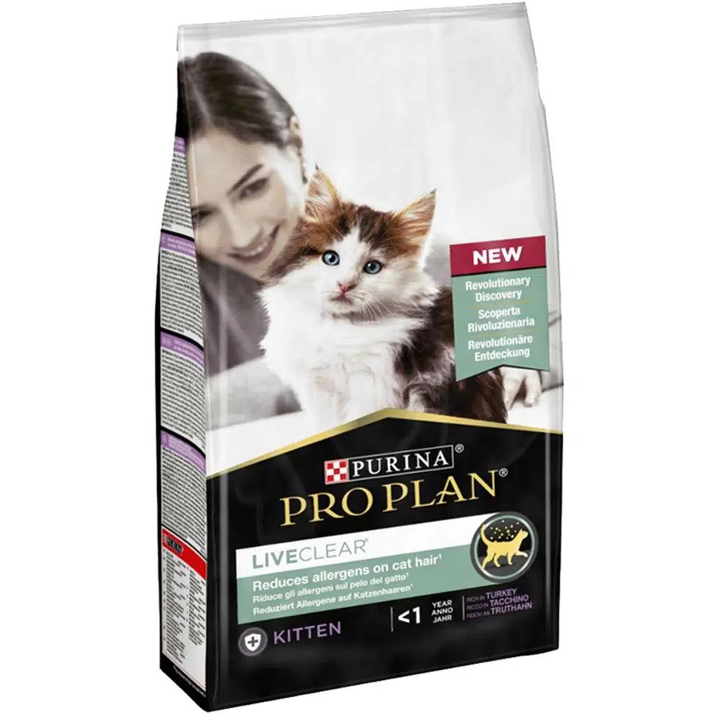 Pro Plan Liveclear Hindili Alerji Önleyici Yavru Kedi Maması 1,4 Kg