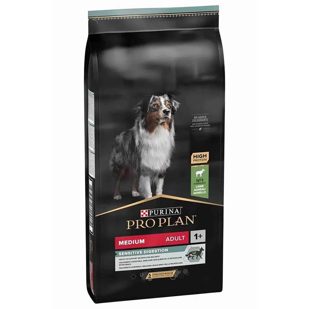 Pro Plan Medium Adult Sensitive Lamb Kuzulu Köpek Maması 10 Kg