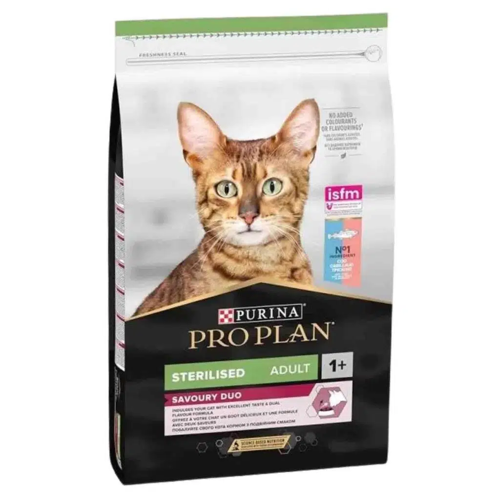 Pro Plan Cat Okyanus Balıklı Çifte Lezzetli Kısır Kedi Maması 10kg