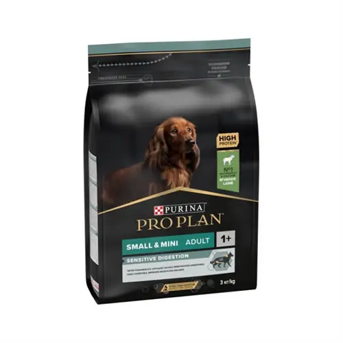 Pro Plan Small Mini Sensitive Digestion Kuzulu ve Pirinçli Küçük Irk Yetişkin Köpek Maması 3kg