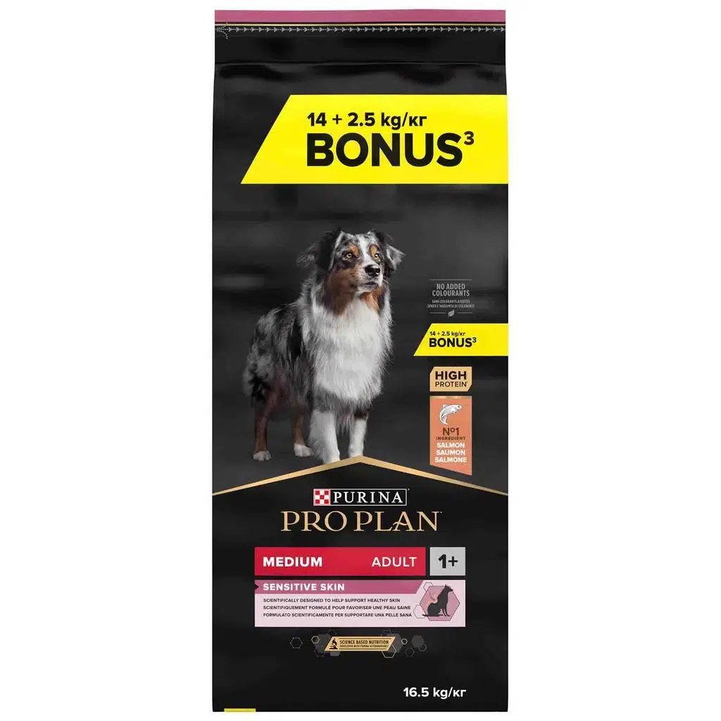 Pro Plan Somonlu Orta Irk Köpek Maması 14+2,5 kg