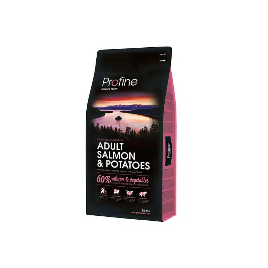 Profine Salmon Az Tahıllı Hipoalerjenik Somon & Patatesli Yetişkin Köpek Maması 15 Kg