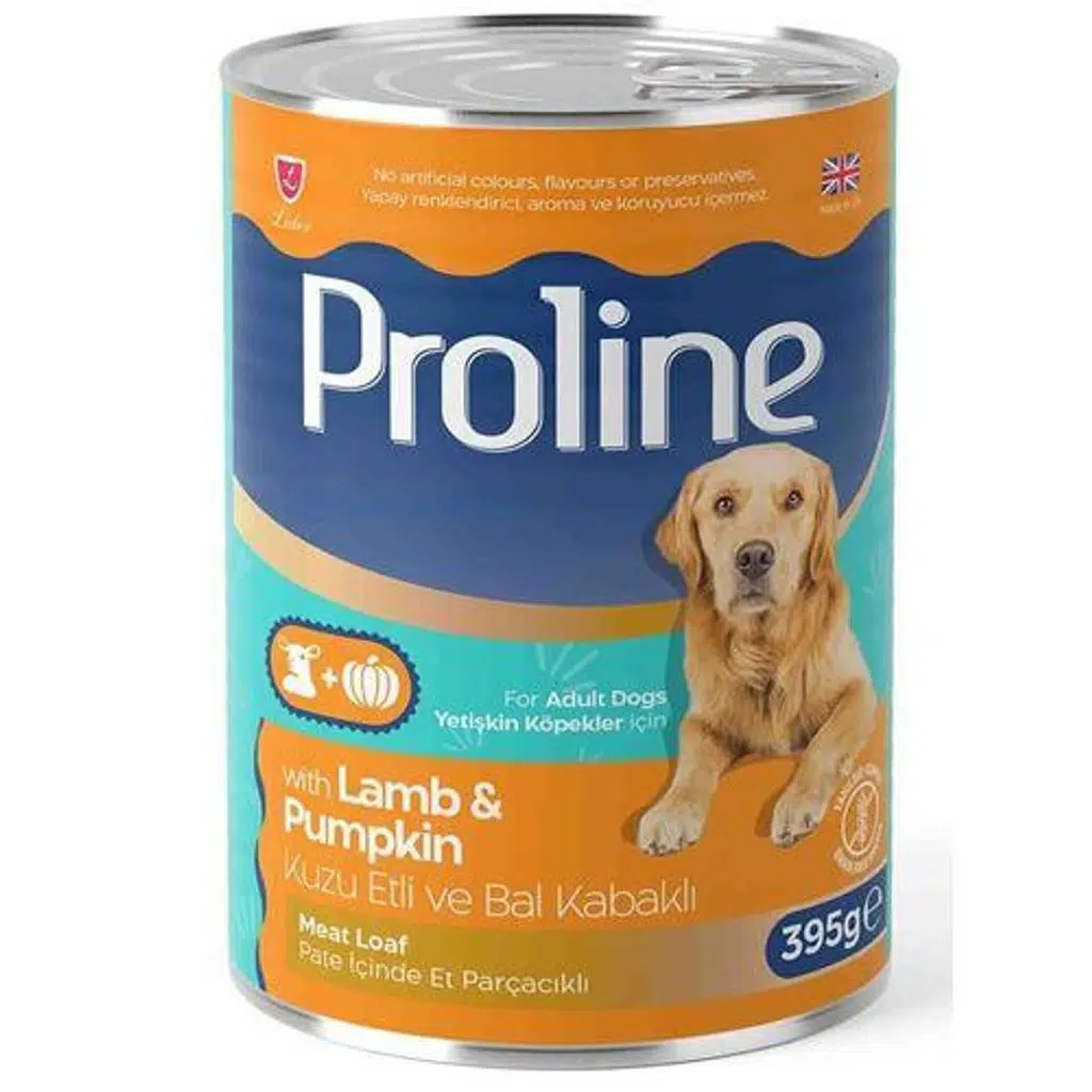 Proline Kuzu Etli ve Bal Kabaklı Yetişkin Pate Köpek Konservesi 395gr