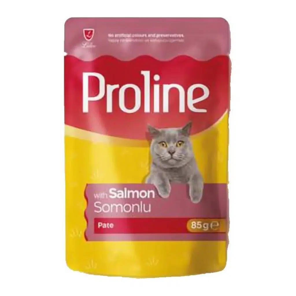 Proline Pounc Pate Somonlu Yetişkin Kedi Yaş maması 85 gr
