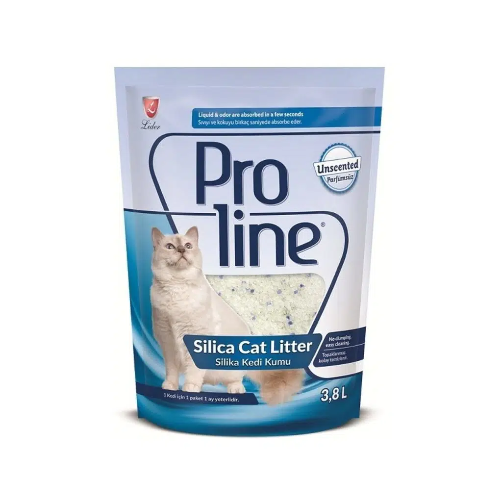 Proline Silika Kedi Kumu Parfümsüz -3,8LT