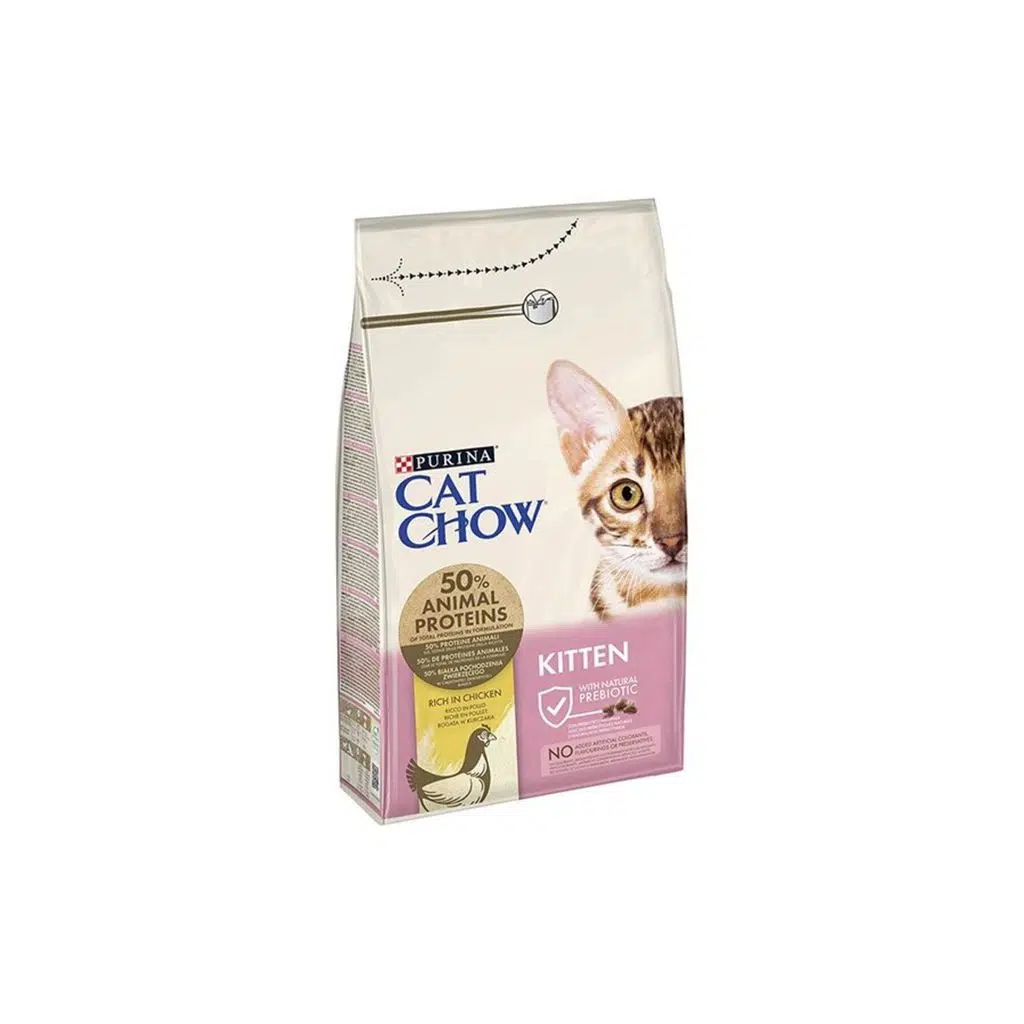Purina Cat Chow Kitten Tavuklu Kuru Yavru Kedi 1.5 kg Kedi Maması