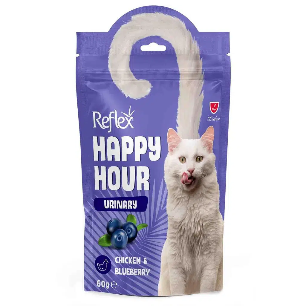 Reflex Happy Hour Üriner Sistem Destekleyici Kedi Ödül-60 Gr