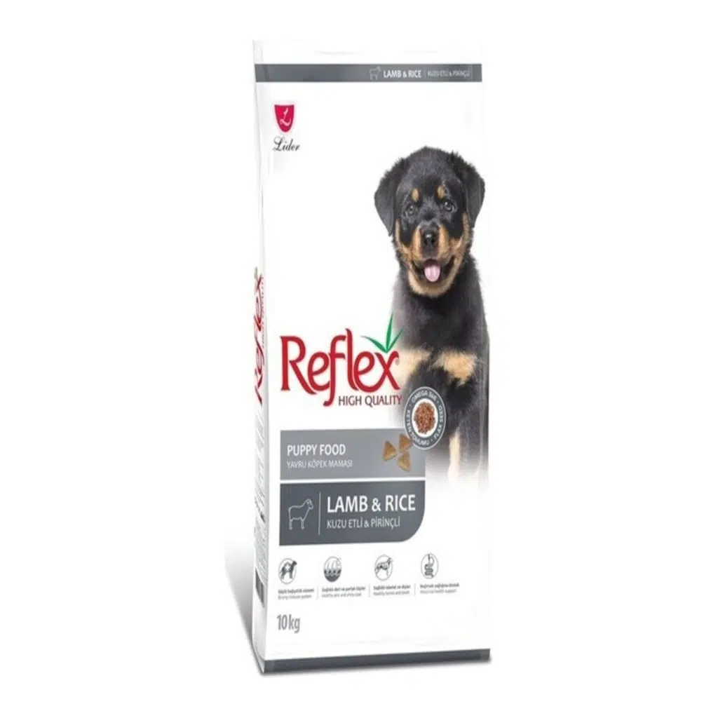 Reflex Kuzu Etli,Pirinçli Yavru Köpek Maması 10 kg