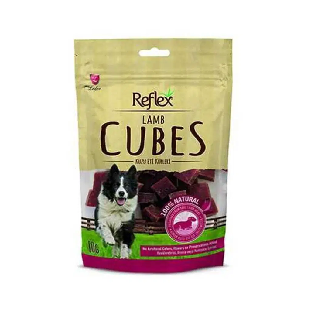 Reflex Kuzu Küp Dilim Köpek Ödülü-80 Gr