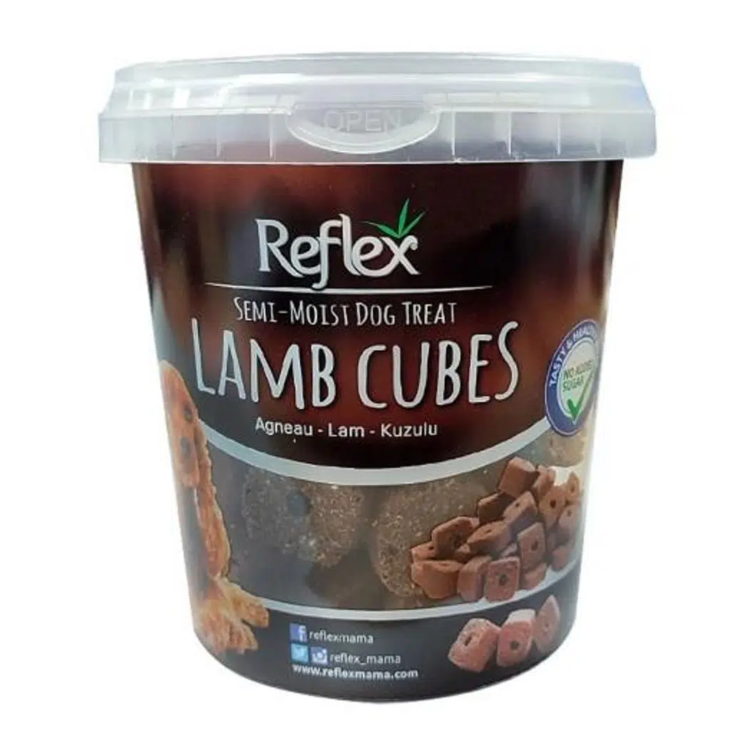 Reflex Kuzulu Yarı Yumuşak Küp Köpek Ödül Maması 500gr