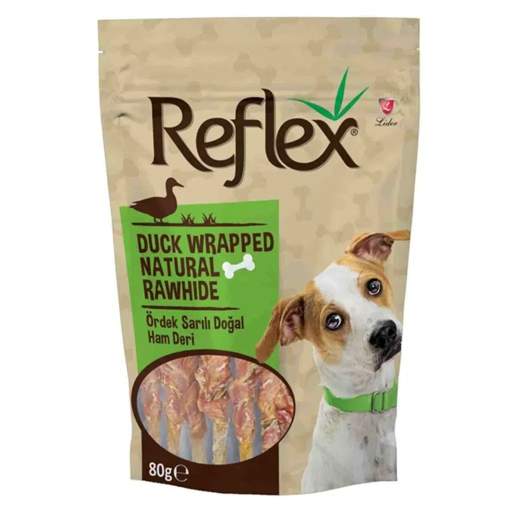 Reflex Ördek Etli Natural Kemik 80 Gr