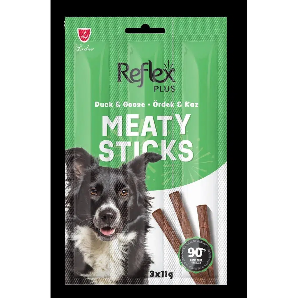 Reflex Stick Ördek ve Kaz Etli Köpek Ödül 3x5 gr/15 Gr