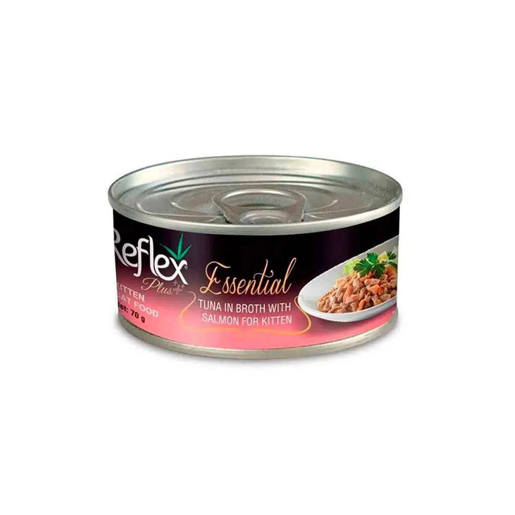 Reflex Plus Essential Kitten Tavuk Eti Et Suyunda 70 Gr