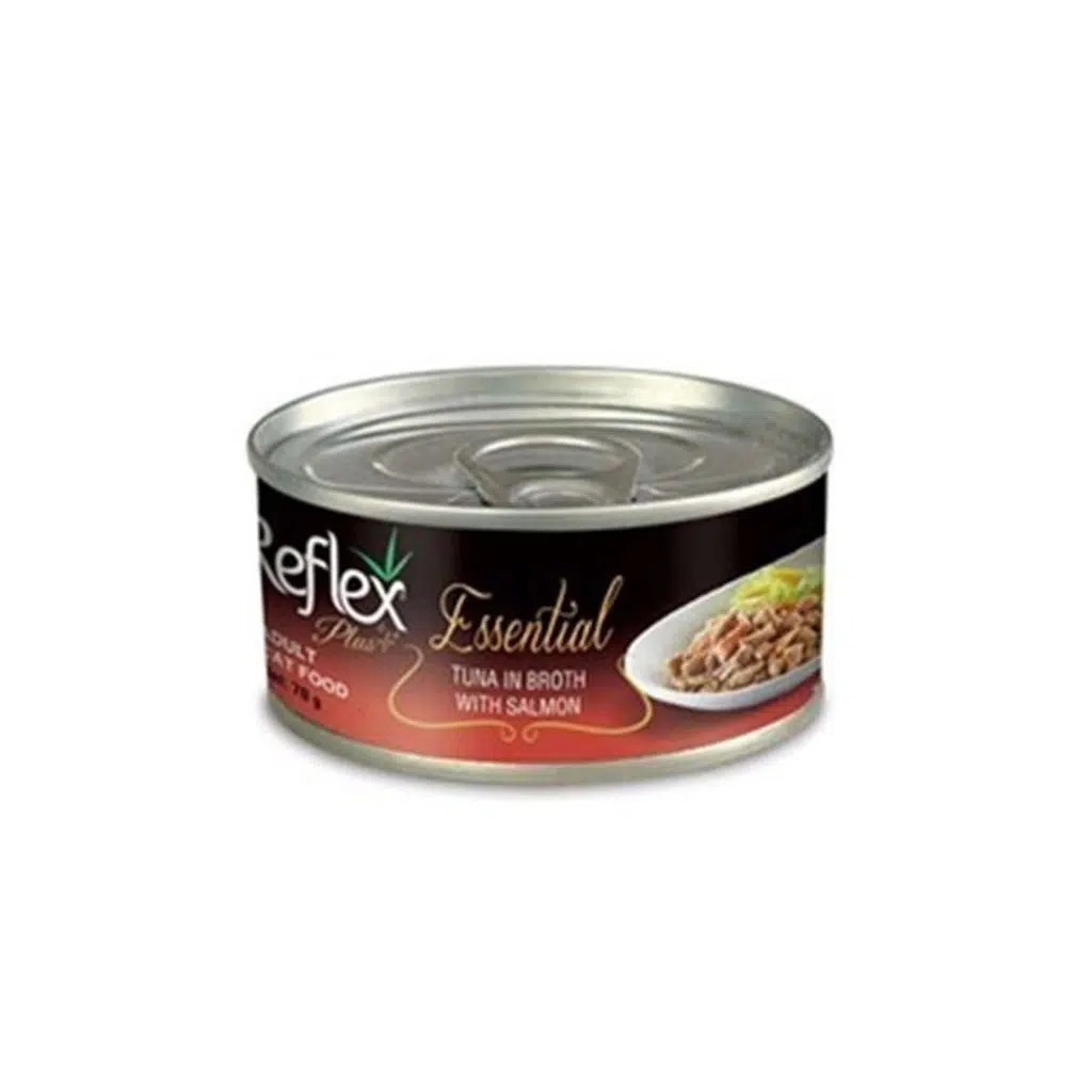 Reflex Plus Essential Ton Balıklı/Somonlu Et Suyunda 70 Gr