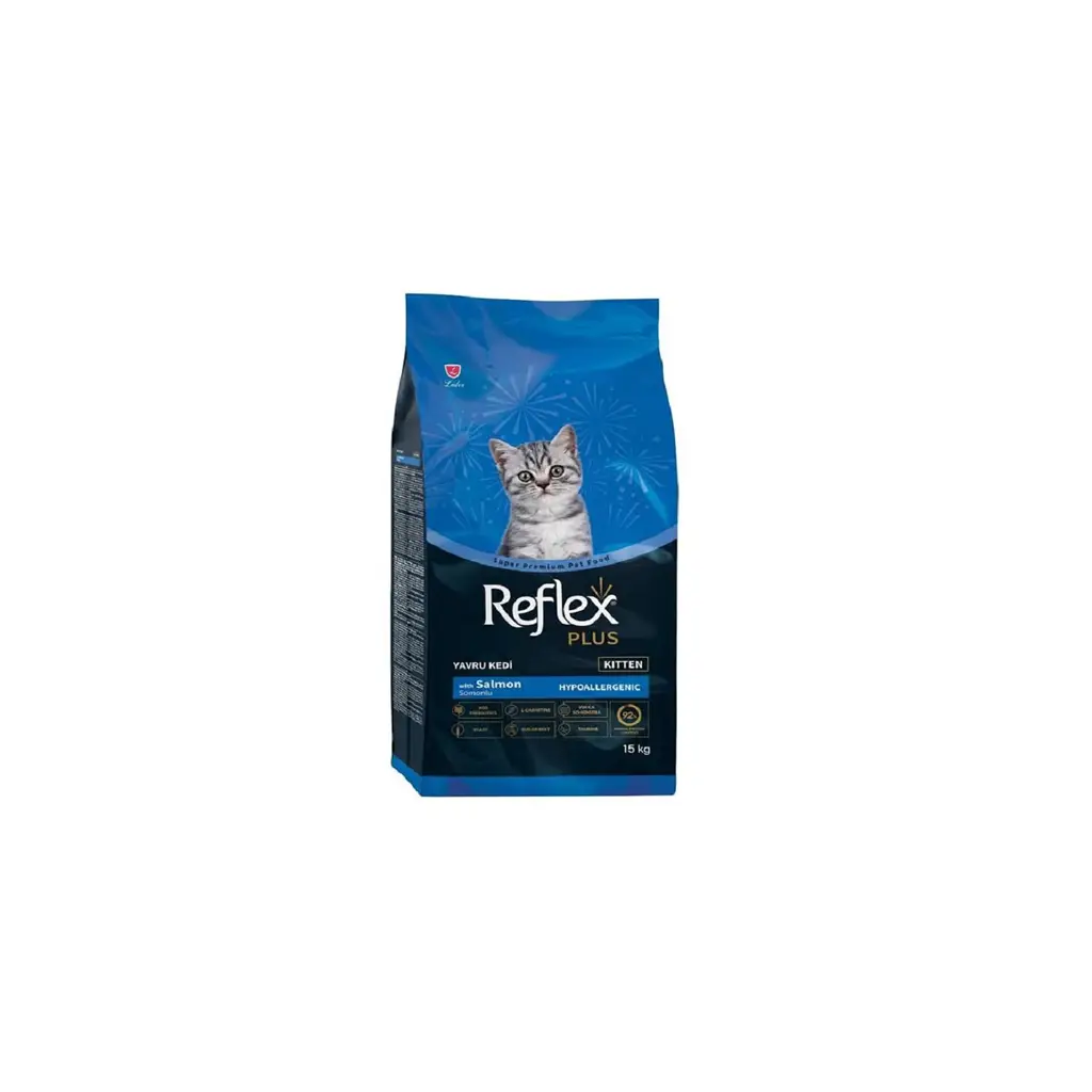 Reflex Plus Kitten Somonlu Yavru Kedi Maması 15 Kg