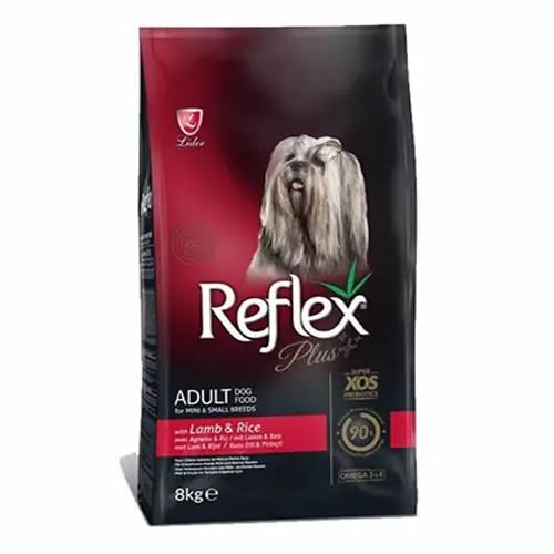 Reflex Plus Kuzulu Pirinç Küçük Irk Köpek Maması 8 Kg