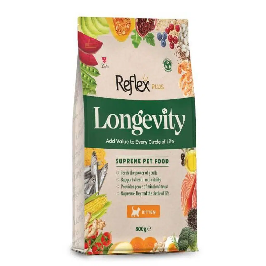 Reflex Plus Longevity Yavru Kedi Maması 800 G