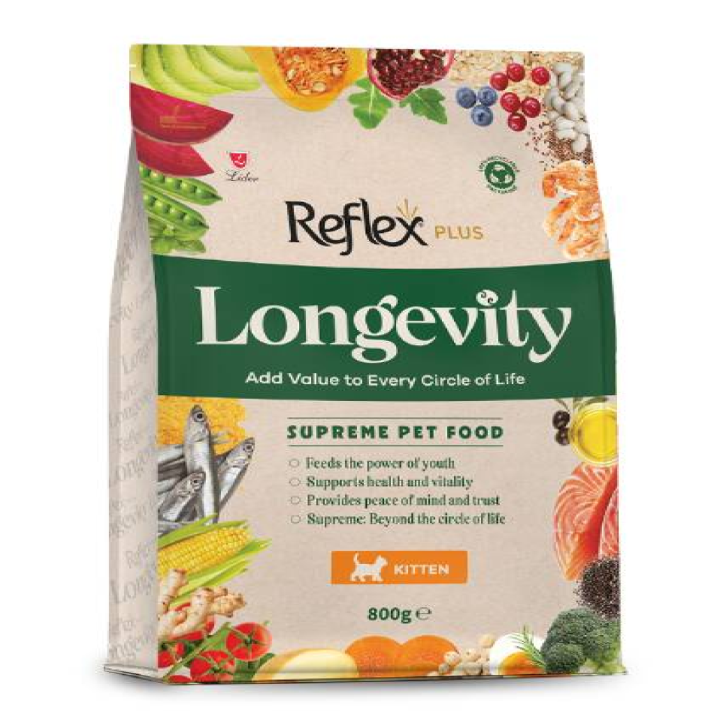 Reflex Plus Longevity Yavru Kedi Maması 800 G