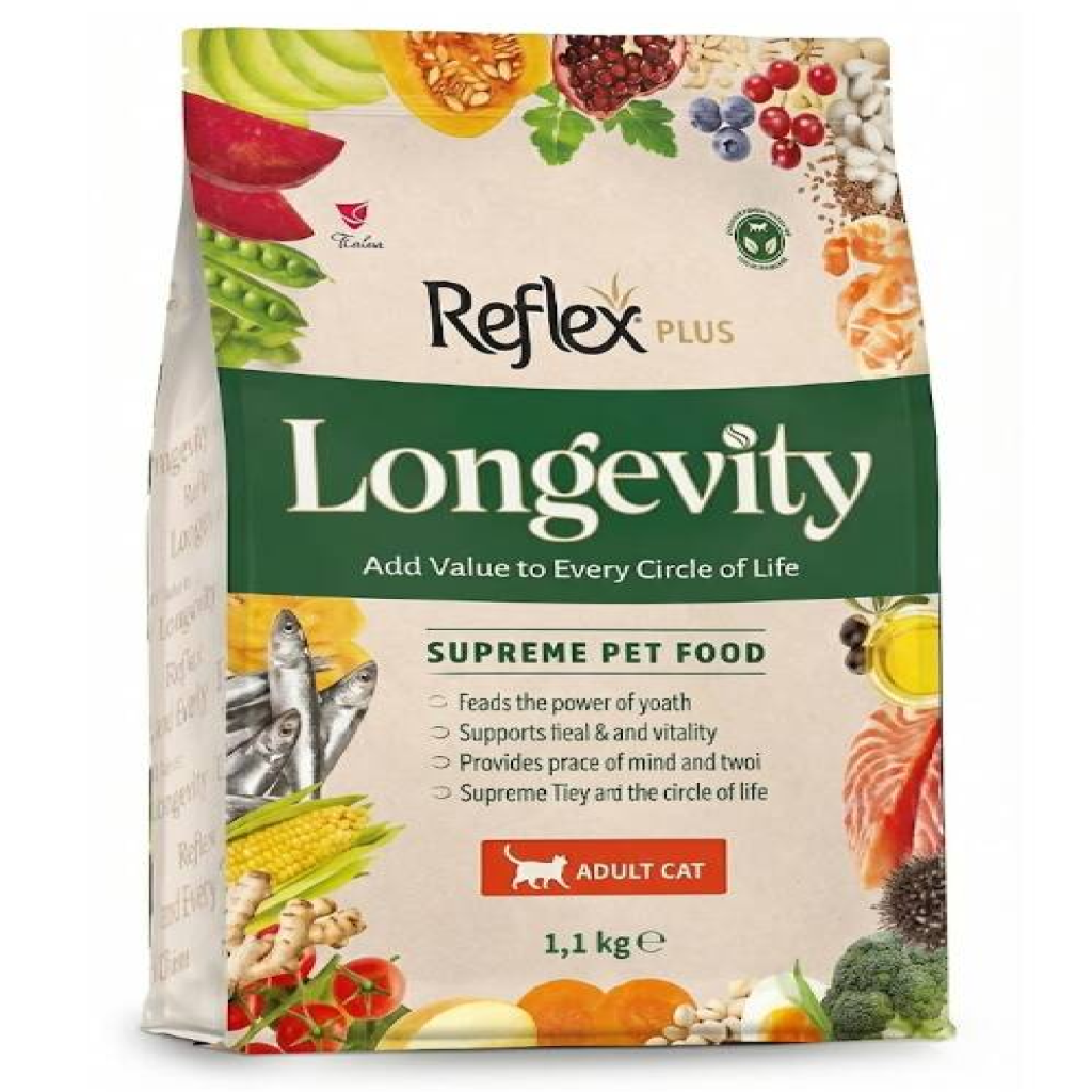 Reflex Plus Longevity Yetişkin Kedi Maması 1100 G
