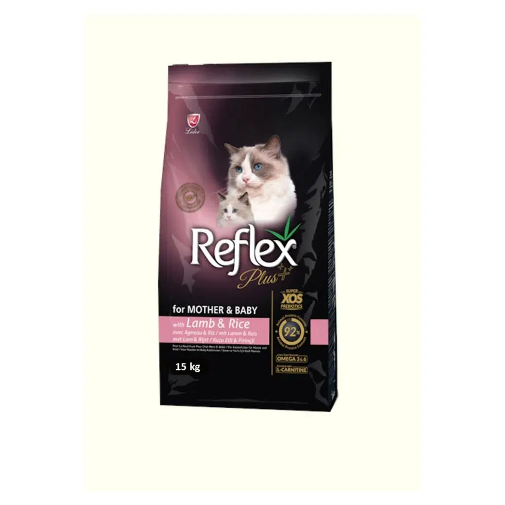 Reflex Plus Mother & Babycat Kuzu Etli 15 kg Yavru Kedi Maması