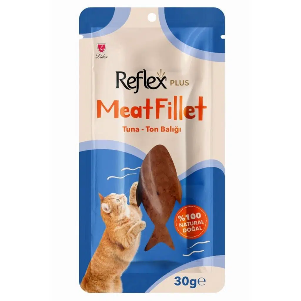 Reflex Plus Natural Ton Balığı Fileto Kedi Ödül Maması 30gr