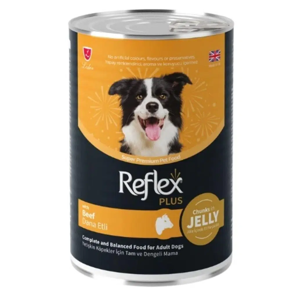 Reflex Plus Parça Dana Etli Köpek Konservesi 400 Gr