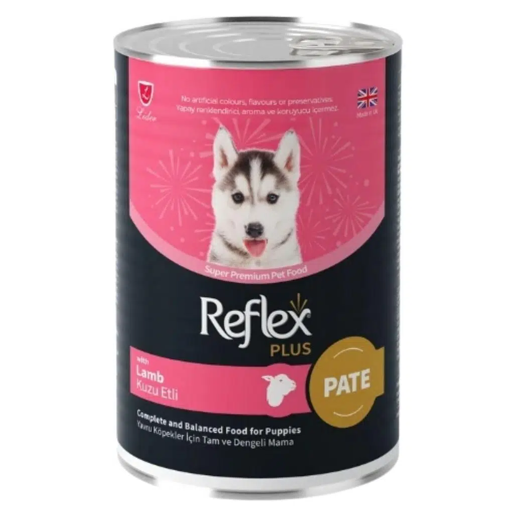 Reflex Plus Pate Etli Yavru Köpek Konservesi 400 Gr
