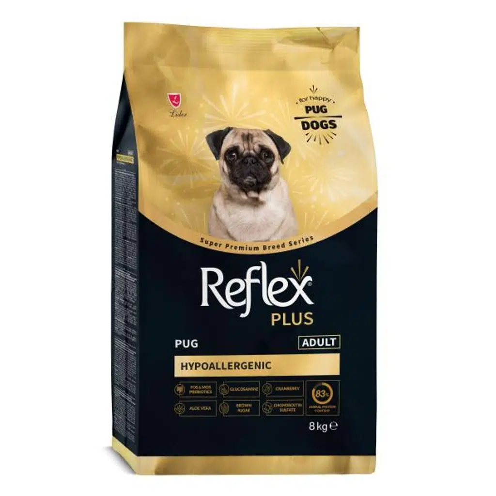 Reflex Plus Pug Yetişkin Köpek Maması 8 Kg