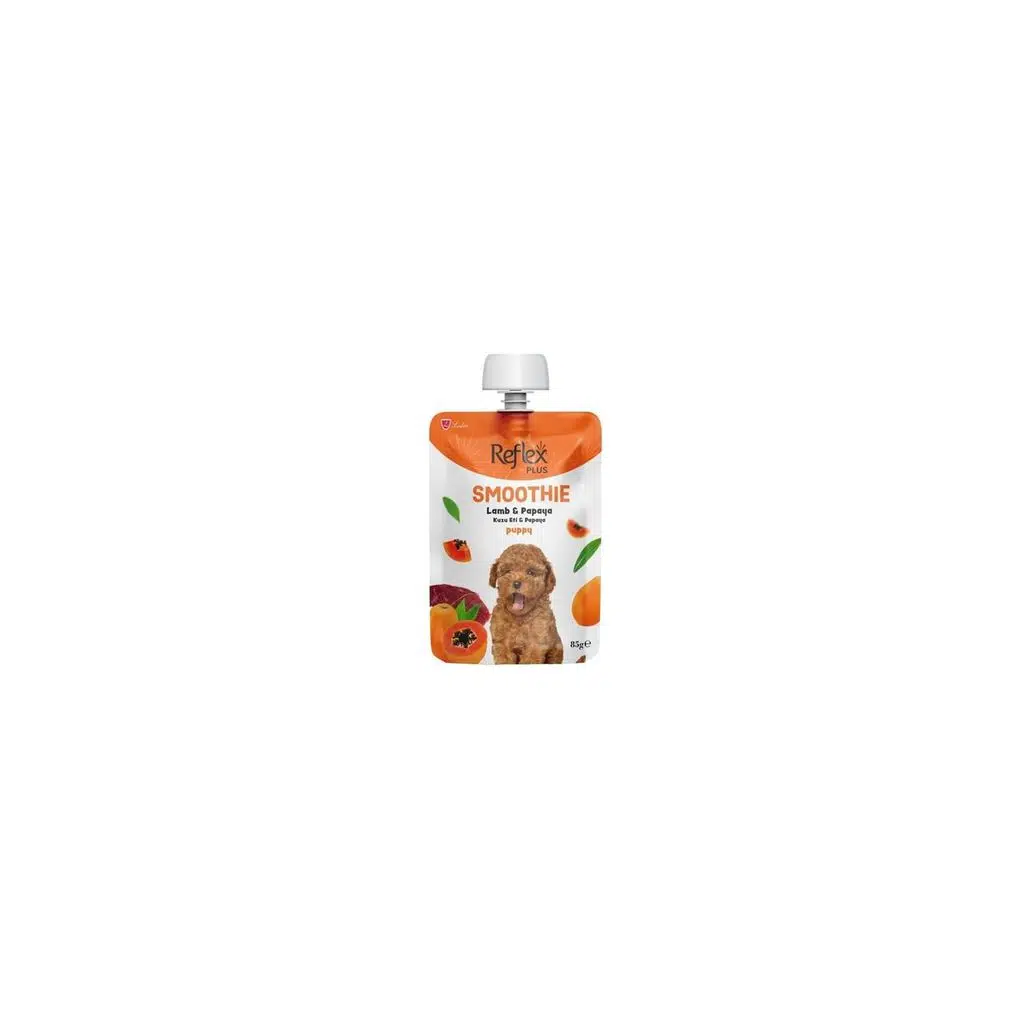 Reflex Plus Smoothie Kuzulu Papayalı Yavru Likit Köpek Ödülü 85 Gr