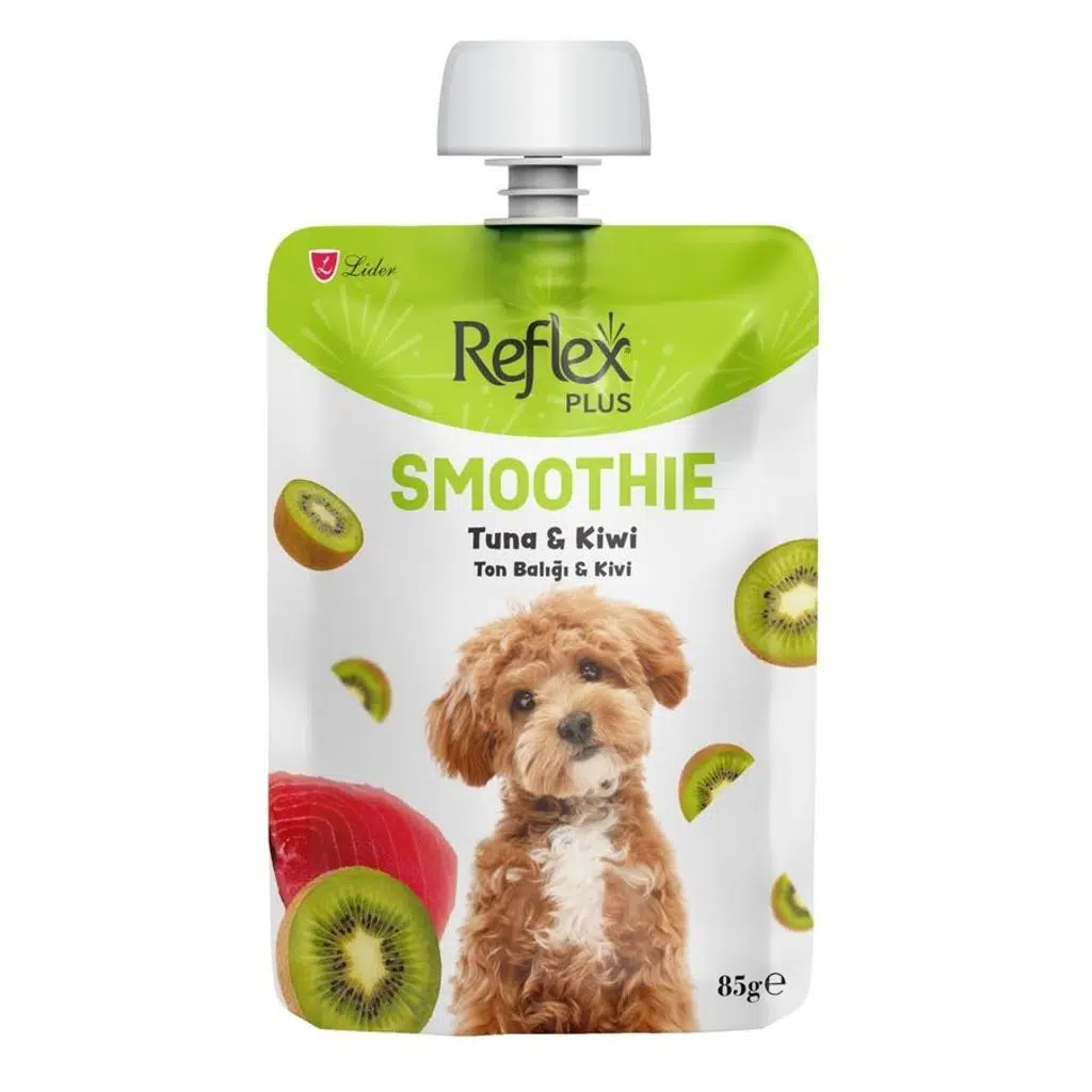 Reflex Plus Smoothie Ton Balıklı ve Kivili Likt Köpek Ödülü 85 Gr