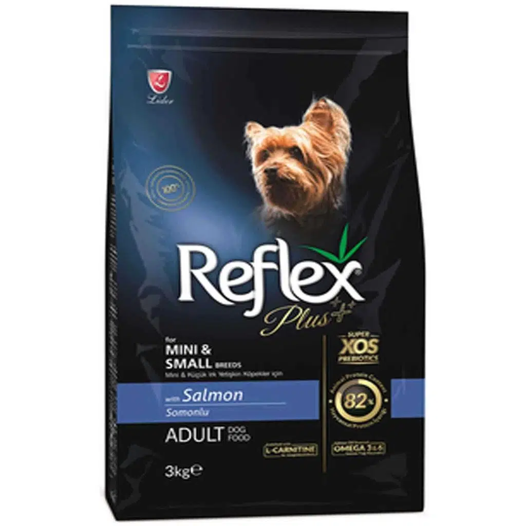 Reflex Plus Somonlu Mini Irk Köpek Maması 3 Kg