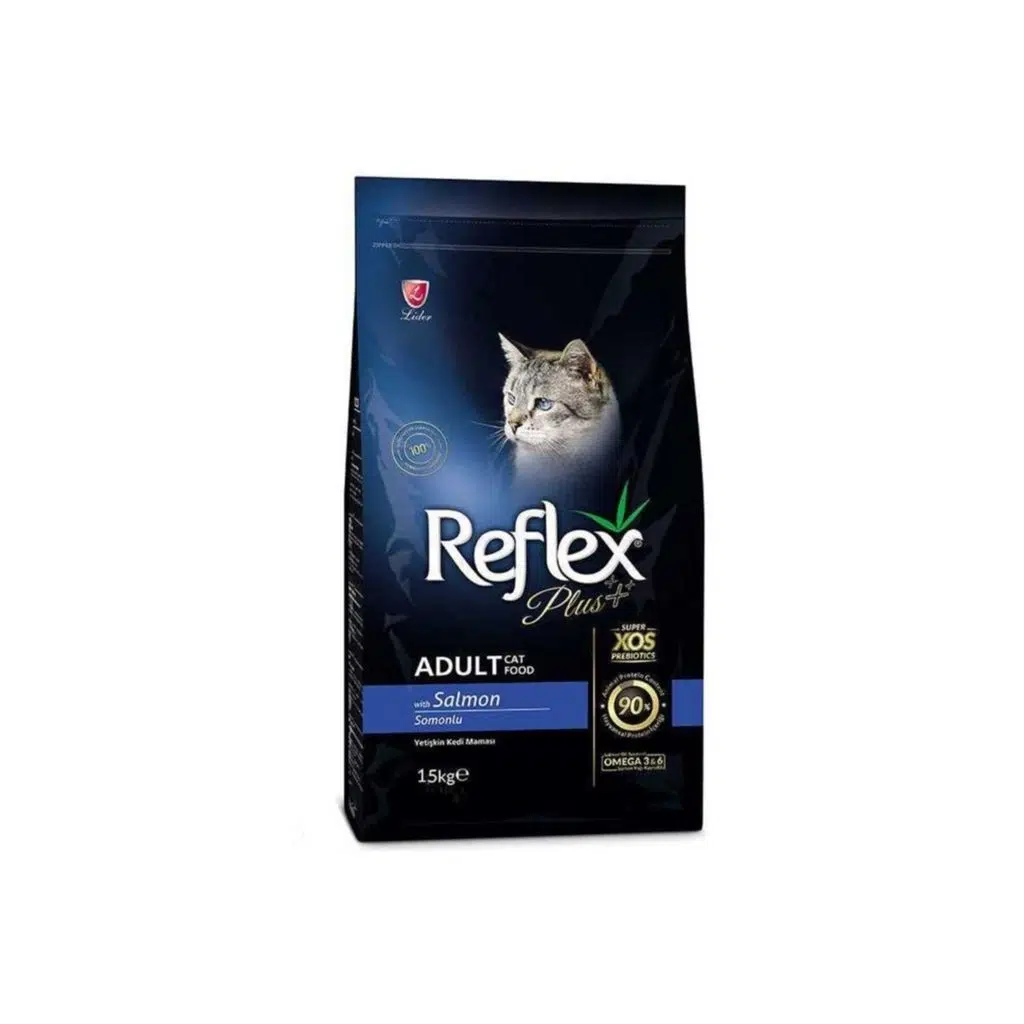 Reflex Plus Somonlu kedi maması 15 KG 