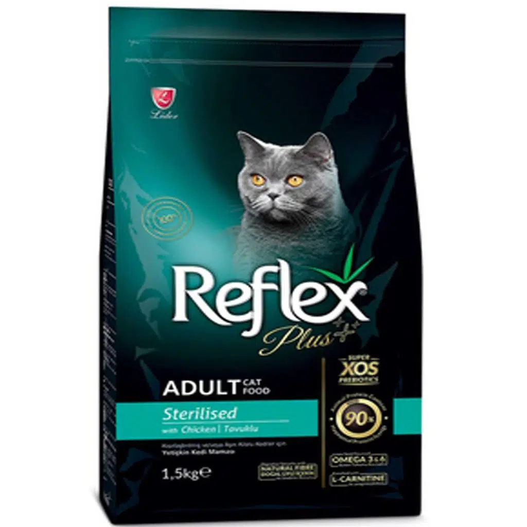 Reflex Plus Sterilised Somonlu Kedi Maması 1,5 Kg