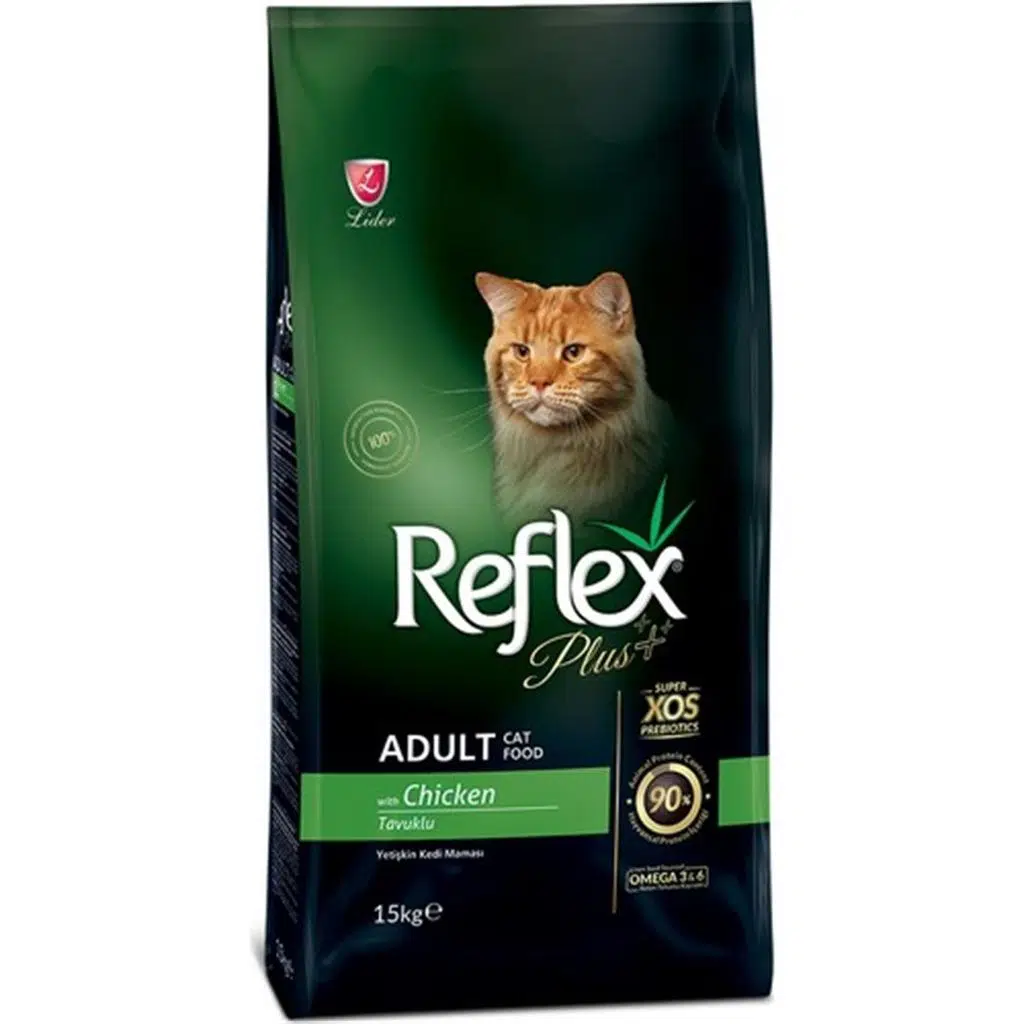 Reflex Plus Tavuklu Kedi Maması-15 Kg