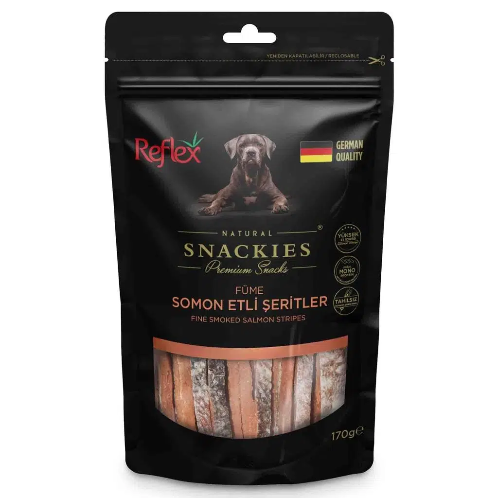Reflex Snackies Füme Somon Etli Şeritler 170gr