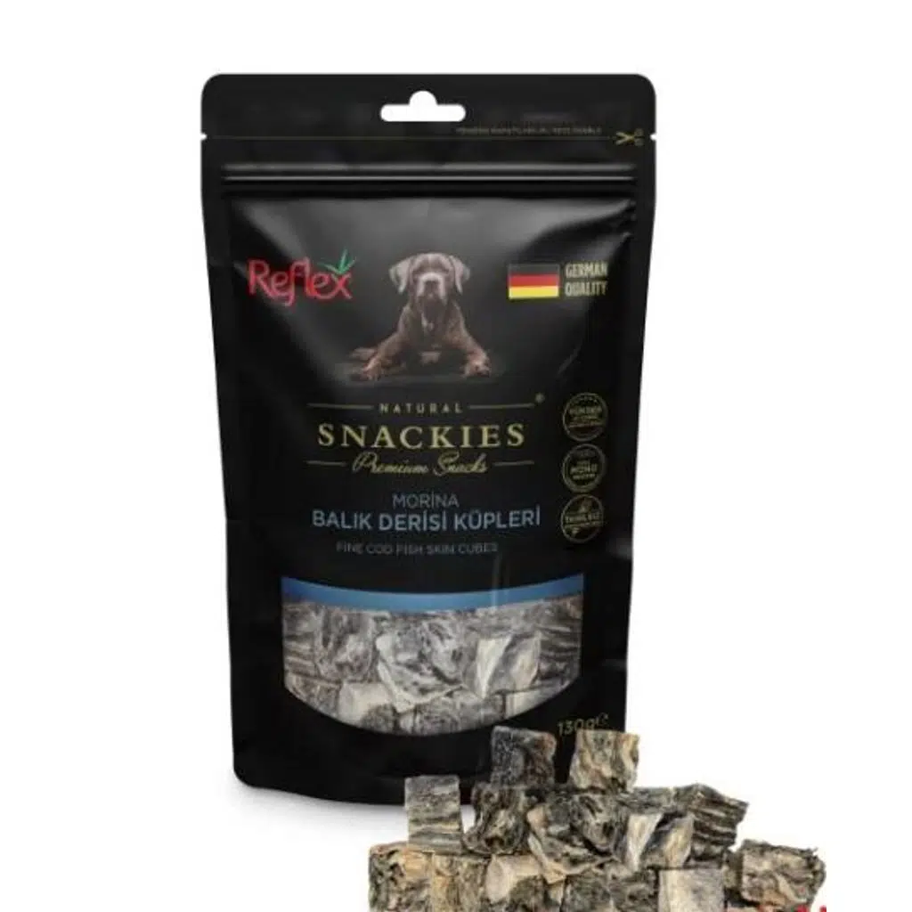 Reflex Snackies Morina Balık Derisi Küpleri 130 gr