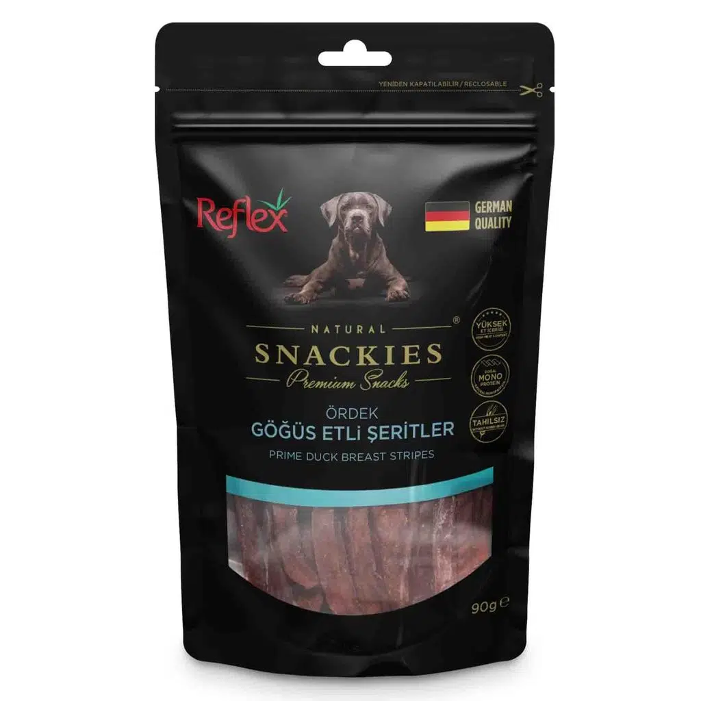 Reflex Snackies Ördek Göğüs Etli Şeriler 90 gr