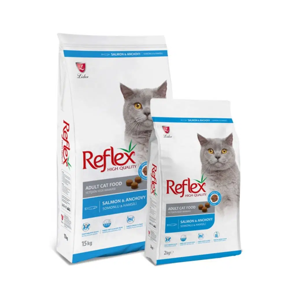 Reflex Somonlu & Hamsili Yetişkin Kedi Maması 2 kg