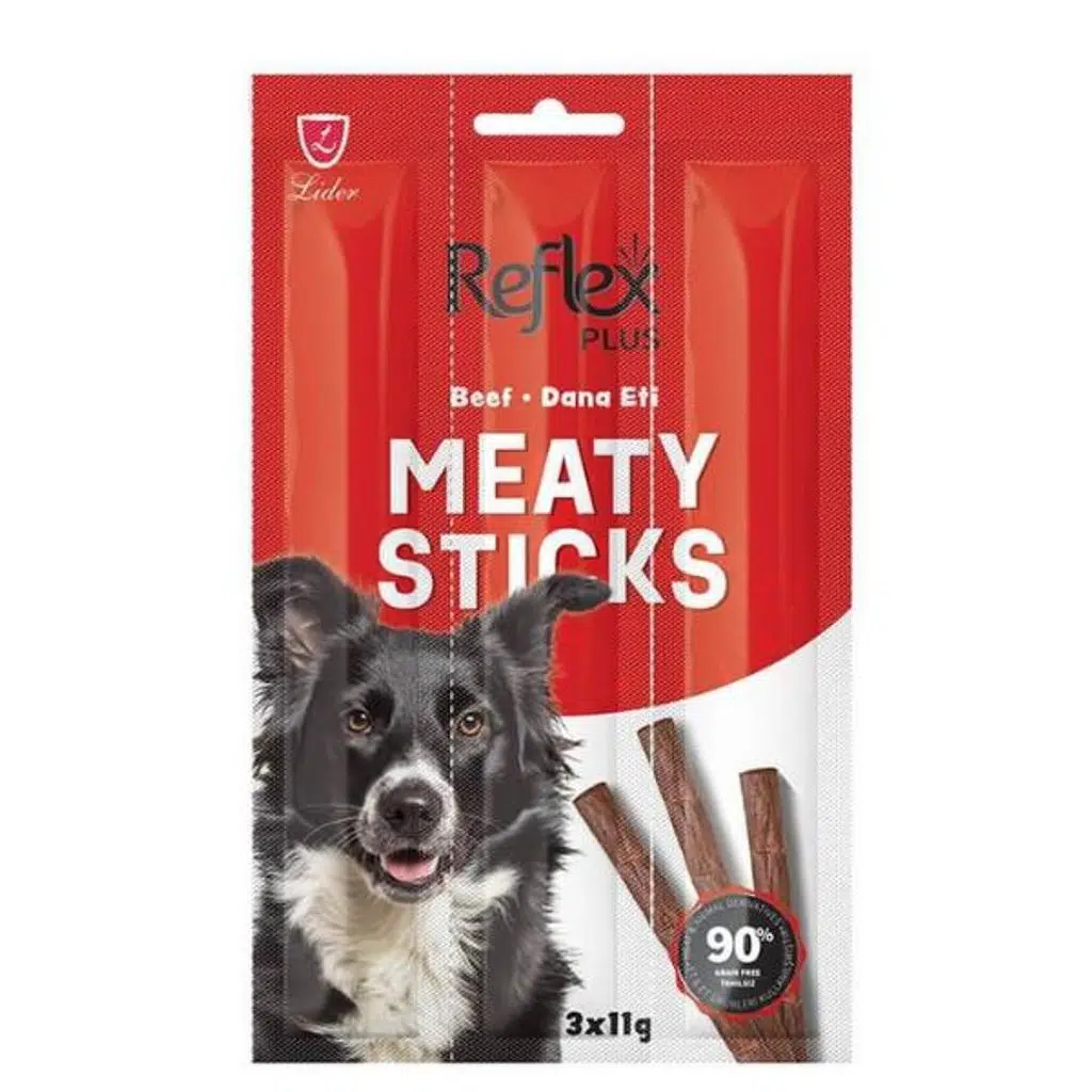 Reflex Stick Biftekli Köpek Ödül 3x5 gr/15 Gr
