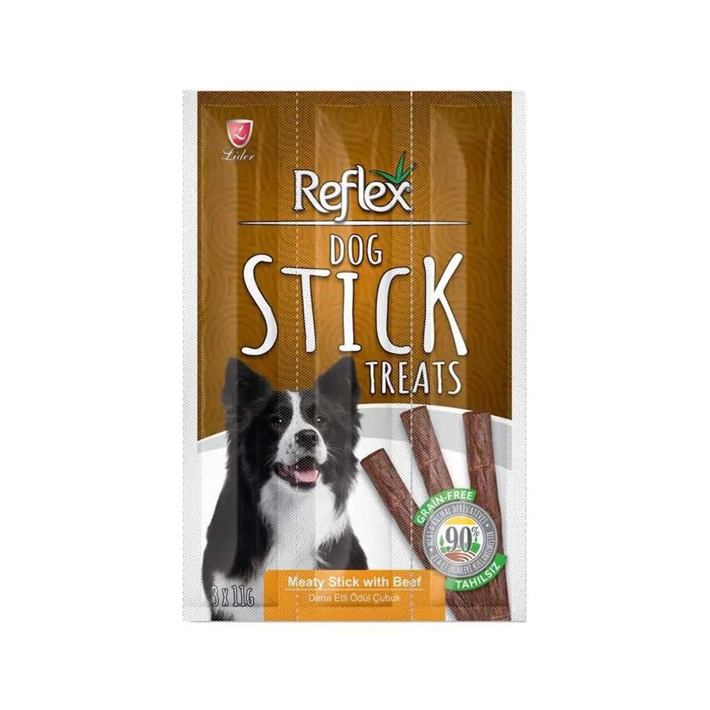 Reflex Sticks Köpek Ödül Dana etli 3x11 gr/33 Gr