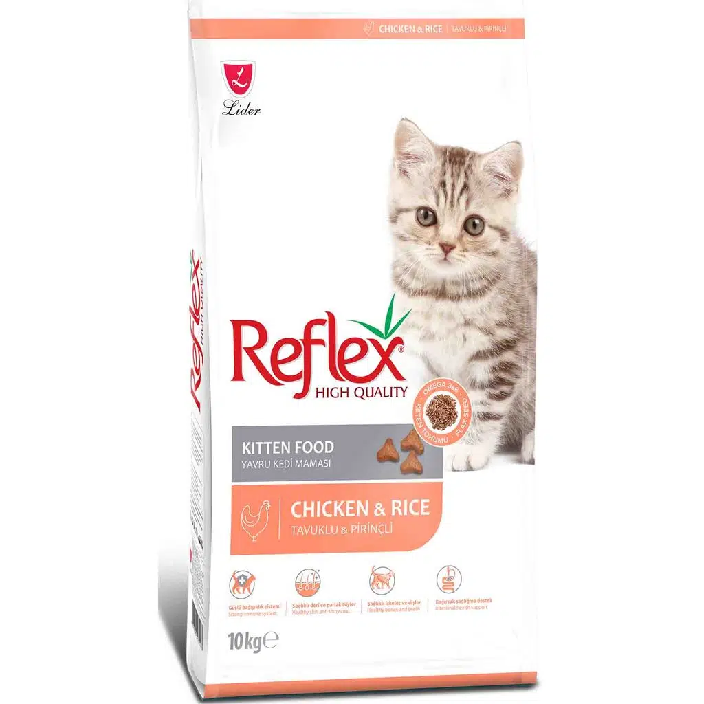 Reflex Tavuklu Yavru Kedi Maması 10 Kg