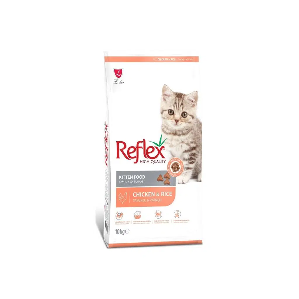 Reflex Tavuklu Yavru Kedi Maması 10 Kg