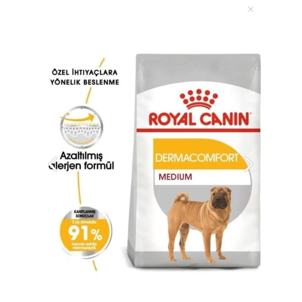 Royal Canin Dog CCN Medium Dermacomfort Köpek Maması 12 Kg