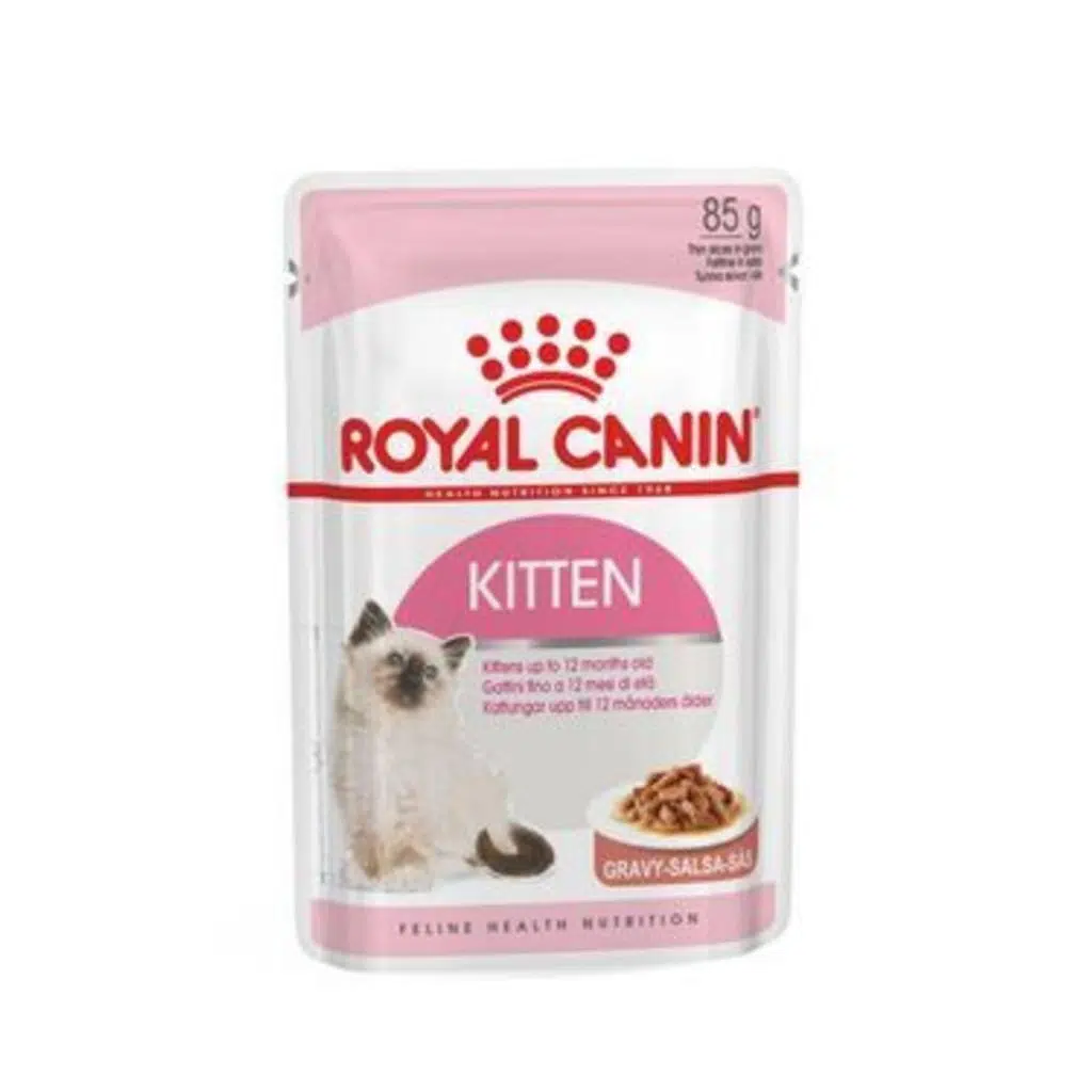 Royal Canın Yavru Kedi Yaş Mama 6 Adet X 85 gr Kitten Gravy Soslu